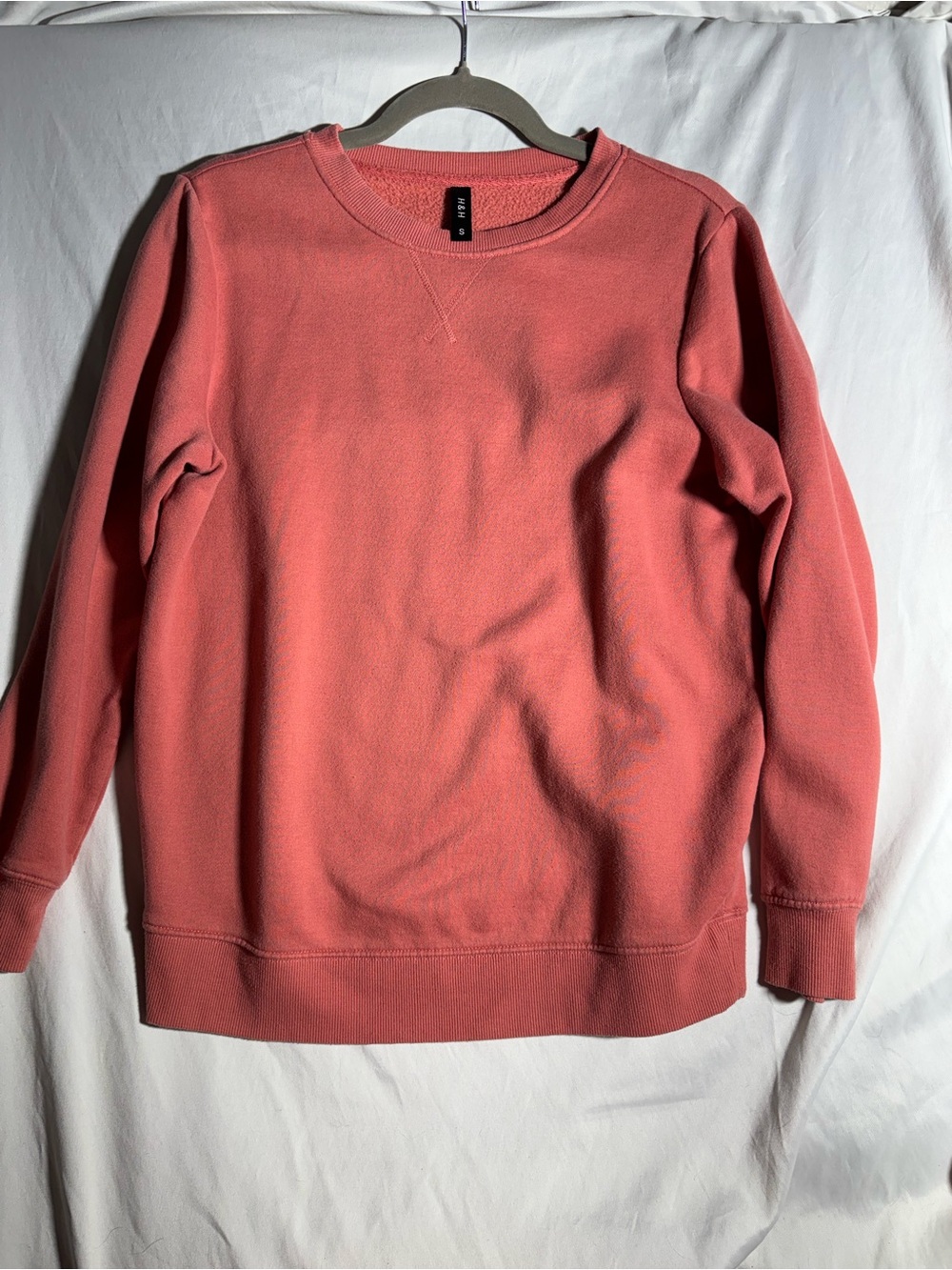 Coral Crewneck Sweatshirt for Women